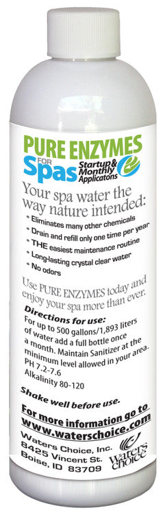 12 oz Pure Enzymes for Spas (monthly treatment)
