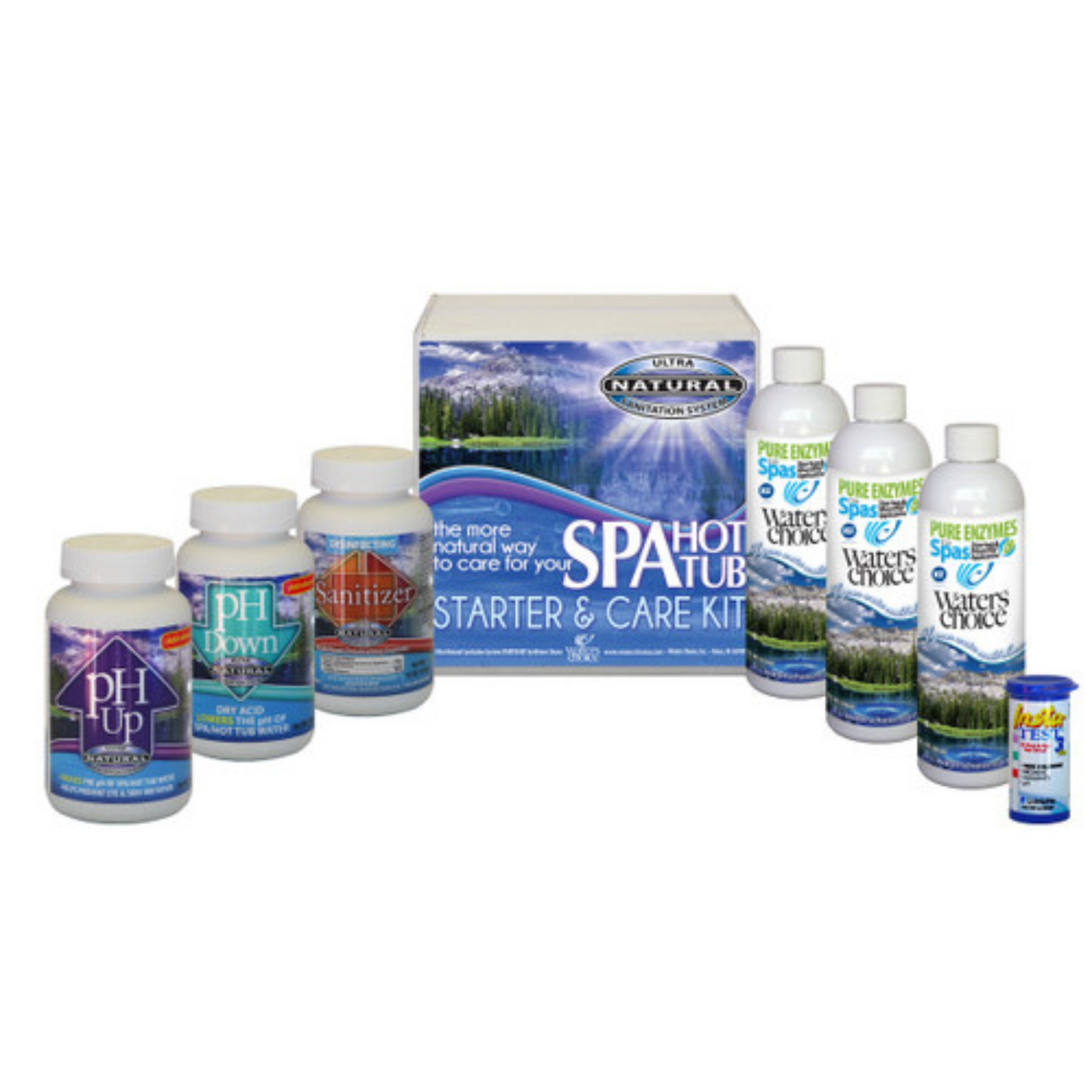 Spa Startup Kit - 3 Month Supply, Ultra Natural Sanitation System