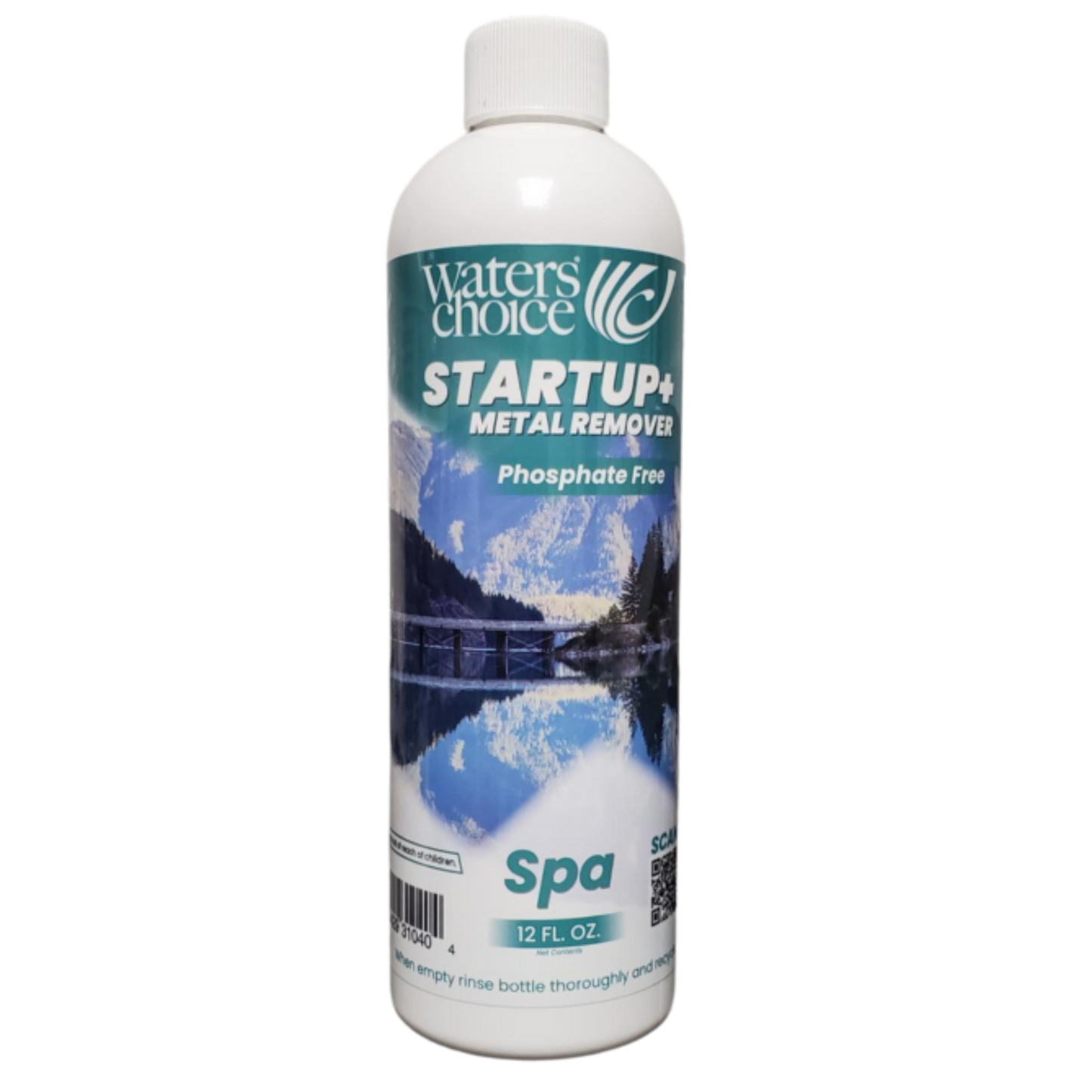 12 oz. Startup + Metal Remover for Spas