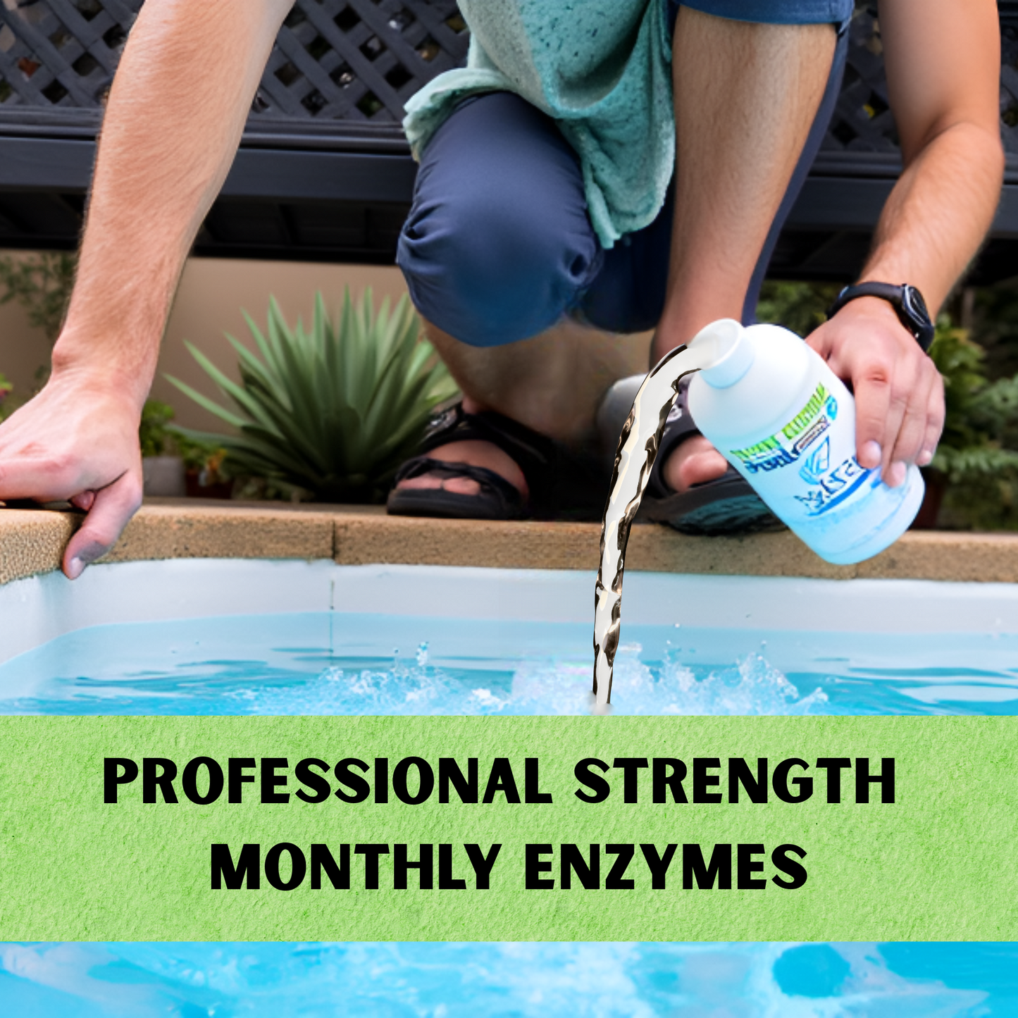 Pure Enzymes for Pools (monthly treatment)