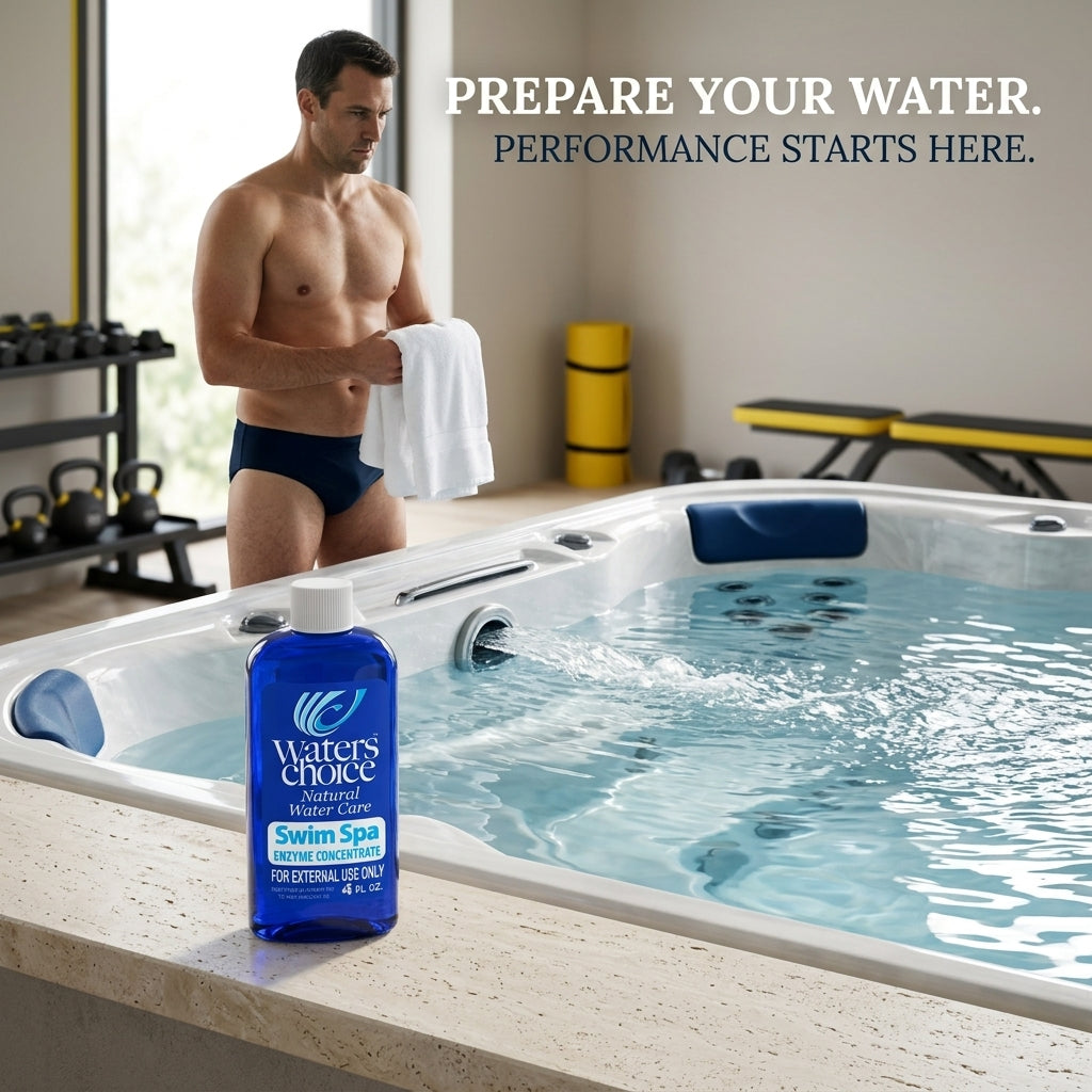 4 oz. SWIM SPA Enzyme Concentrate (weekly application) *NOT for regular hot tubs