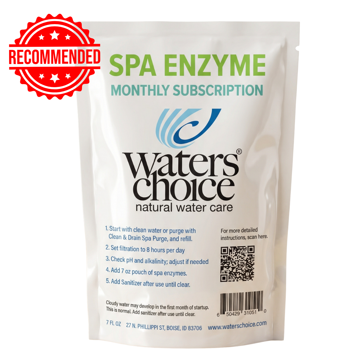 Spa Enzyme Monthly Subscription