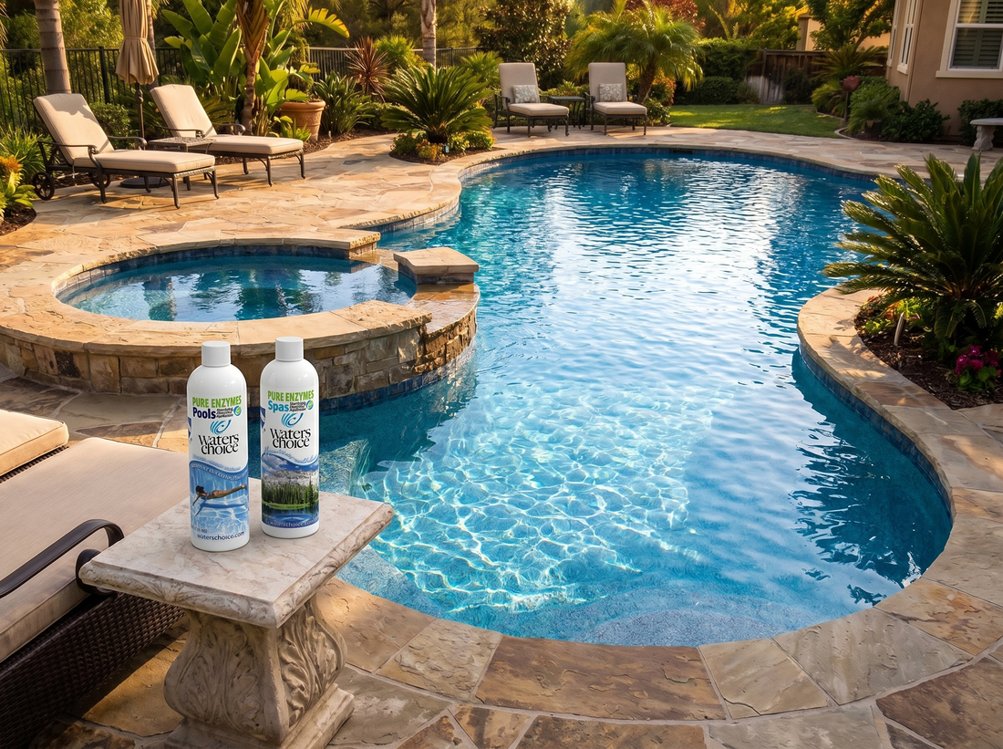 How Do Enzymes Remove Scum Lines in Pools and Spas?