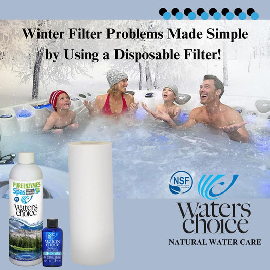 Winter Hot Tub/Swim Spa Filter Problems Solved!