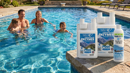 What’s Actually in Pool Water That Causes Cloudiness and Scum Lines?