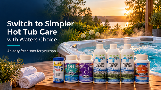 Switch Your Hot Tub to Waters Choice Start Up Kit