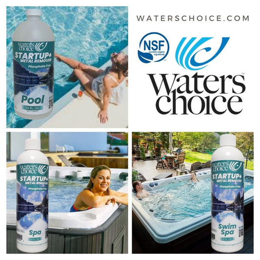 Waters Choice Startup + Metal Remover for Pools