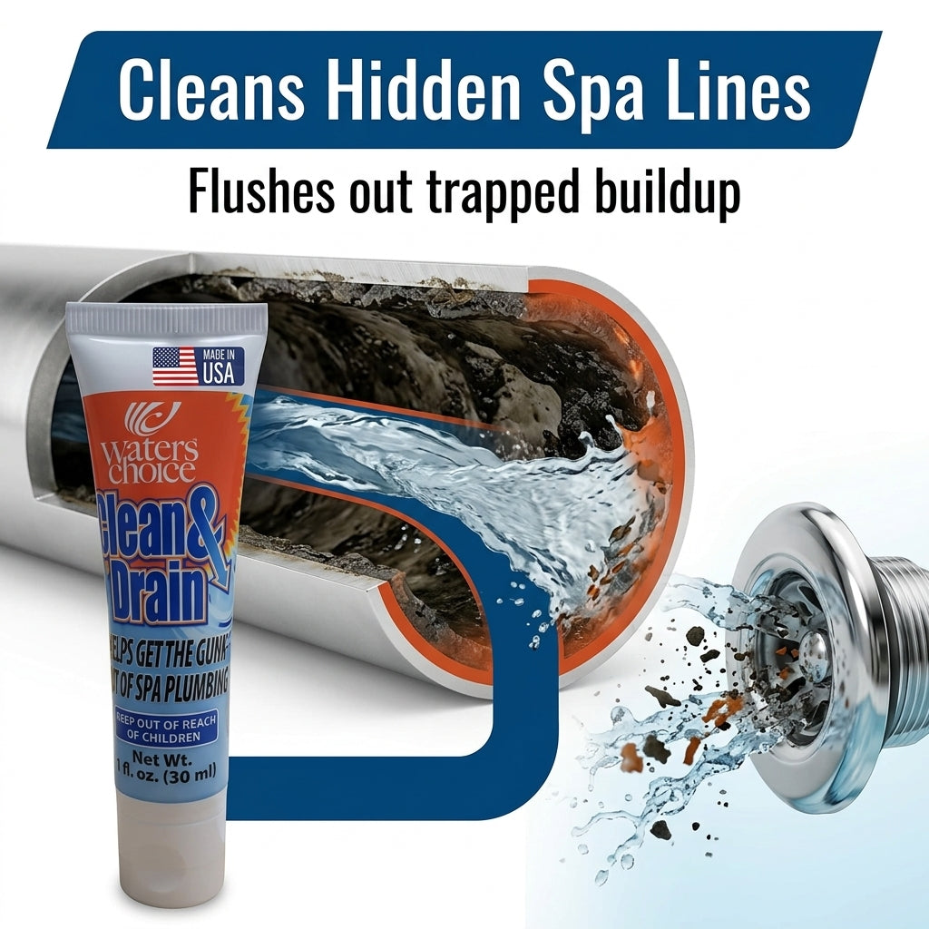 Clean and Drain - SWIM Spa Purge