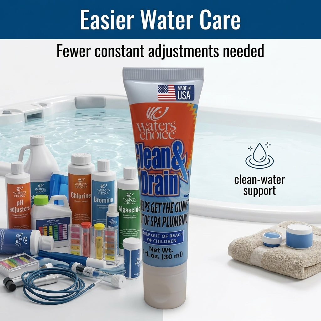Clean and Drain - SWIM Spa Purge