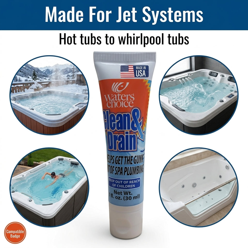 Clean and Drain - SWIM Spa Purge