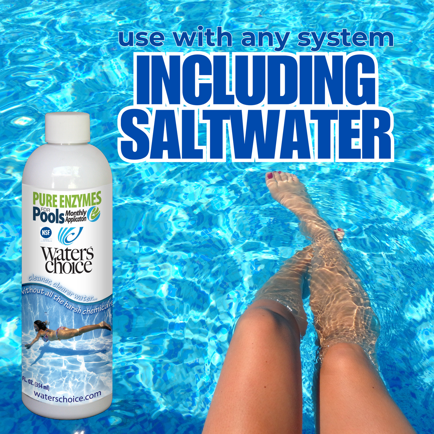 Pure Enzymes for Pools (monthly treatment)