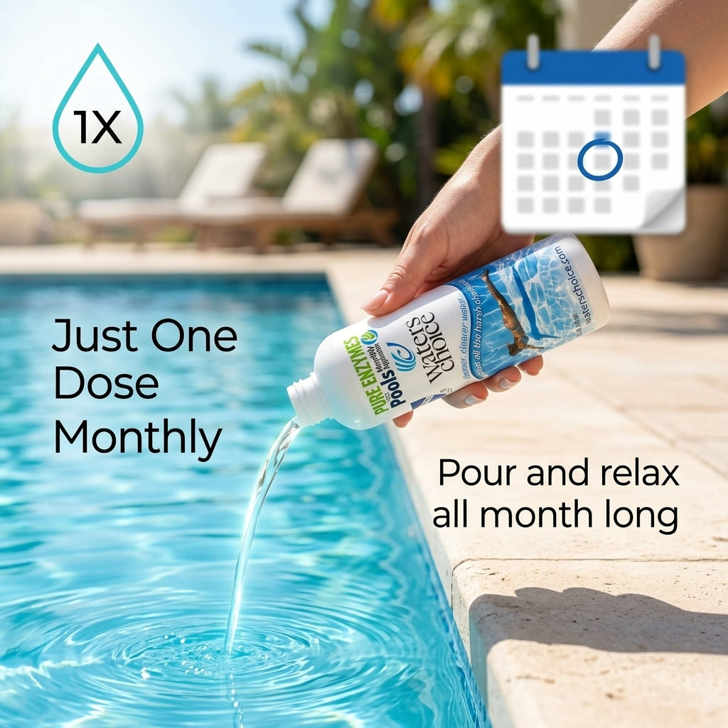 Pure Enzymes for Pools (monthly treatment)
