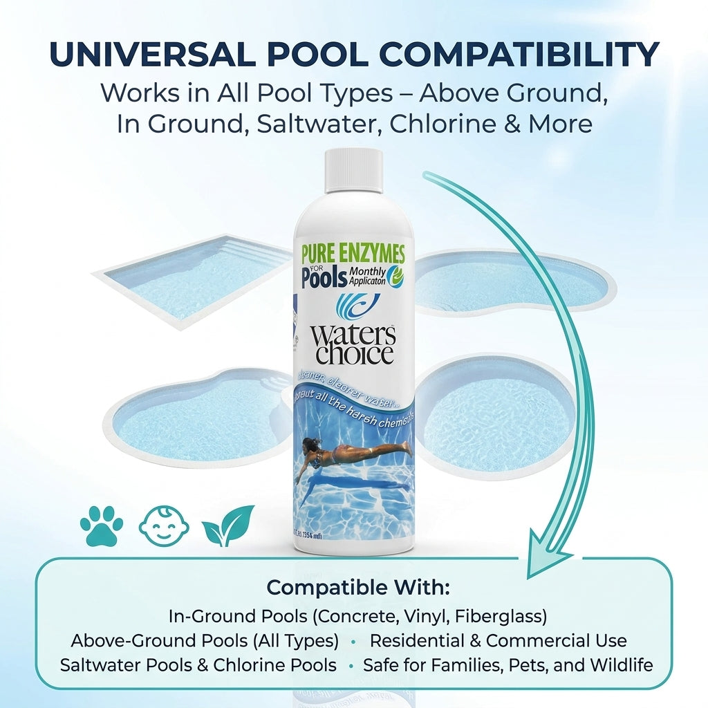 Pure Enzymes for Pools (monthly treatment)
