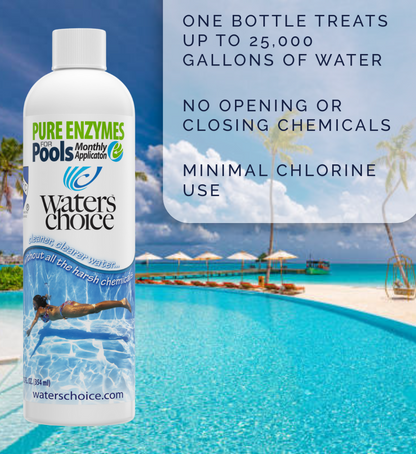 Pure Enzymes for Pools (monthly treatment)