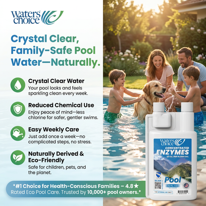 Concentrado de enzimas para piscinas de 16 oz