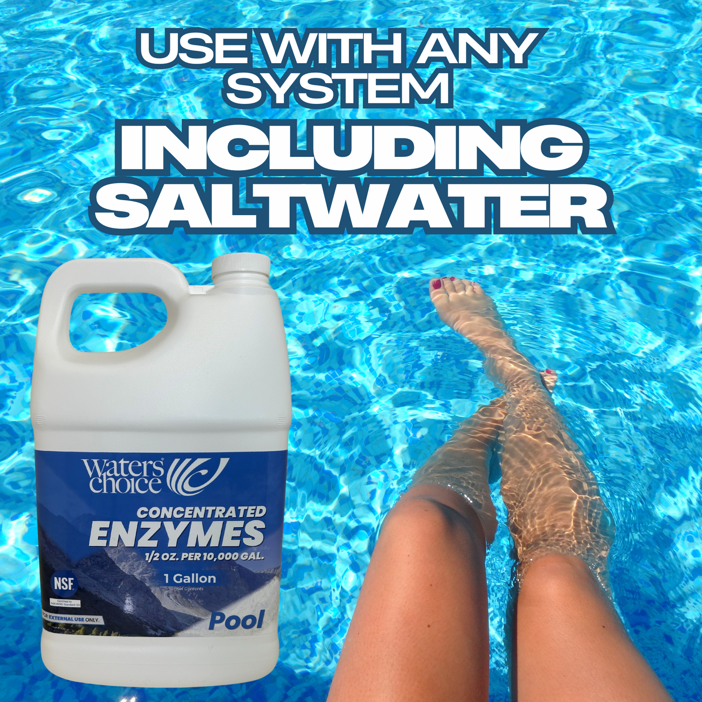 1 Gallon Pool Enzyme Concentrate