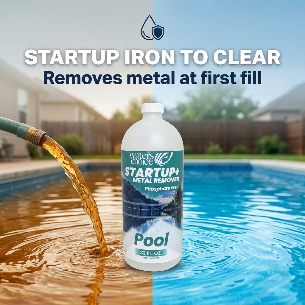 32 oz. Pool Startup + Metal Remover