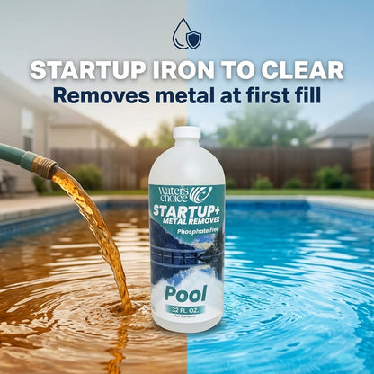 32 oz. Pool Startup + Metal Remover