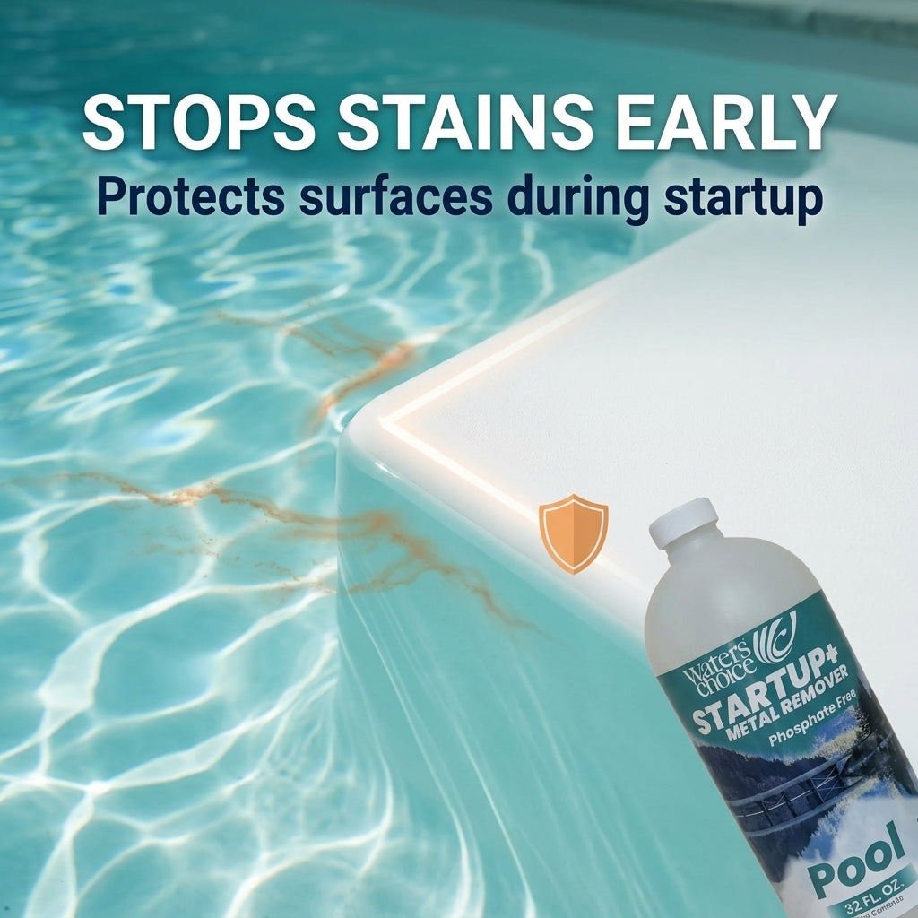 32 oz. Pool Startup + Metal Remover