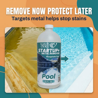 32 oz. Pool Startup + Metal Remover