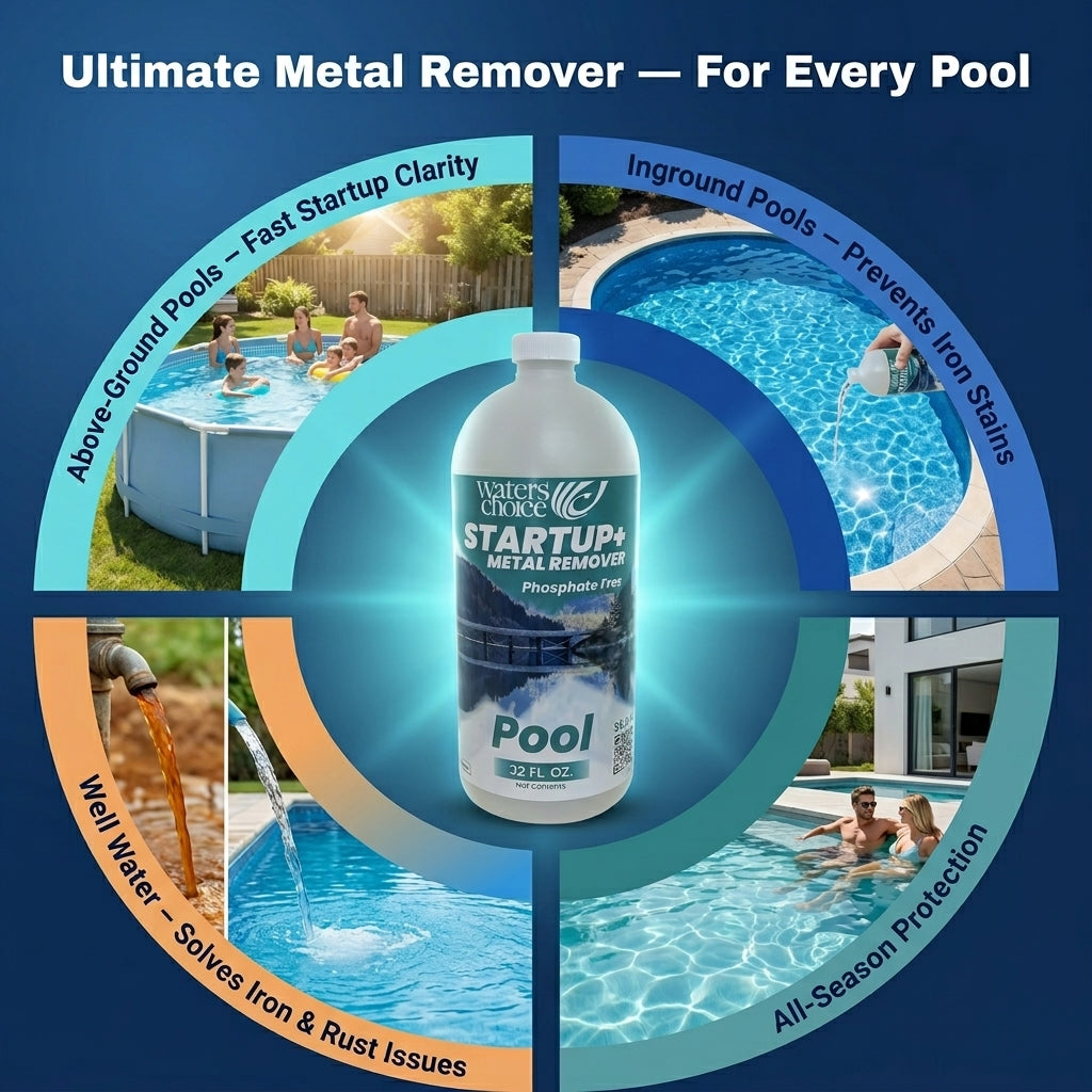 32 oz. Pool Startup + Metal Remover