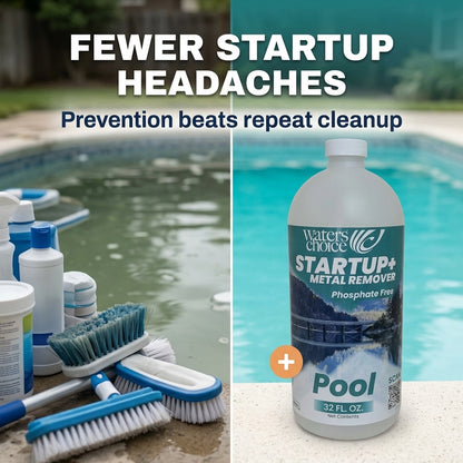 32 oz. Pool Startup + Metal Remover