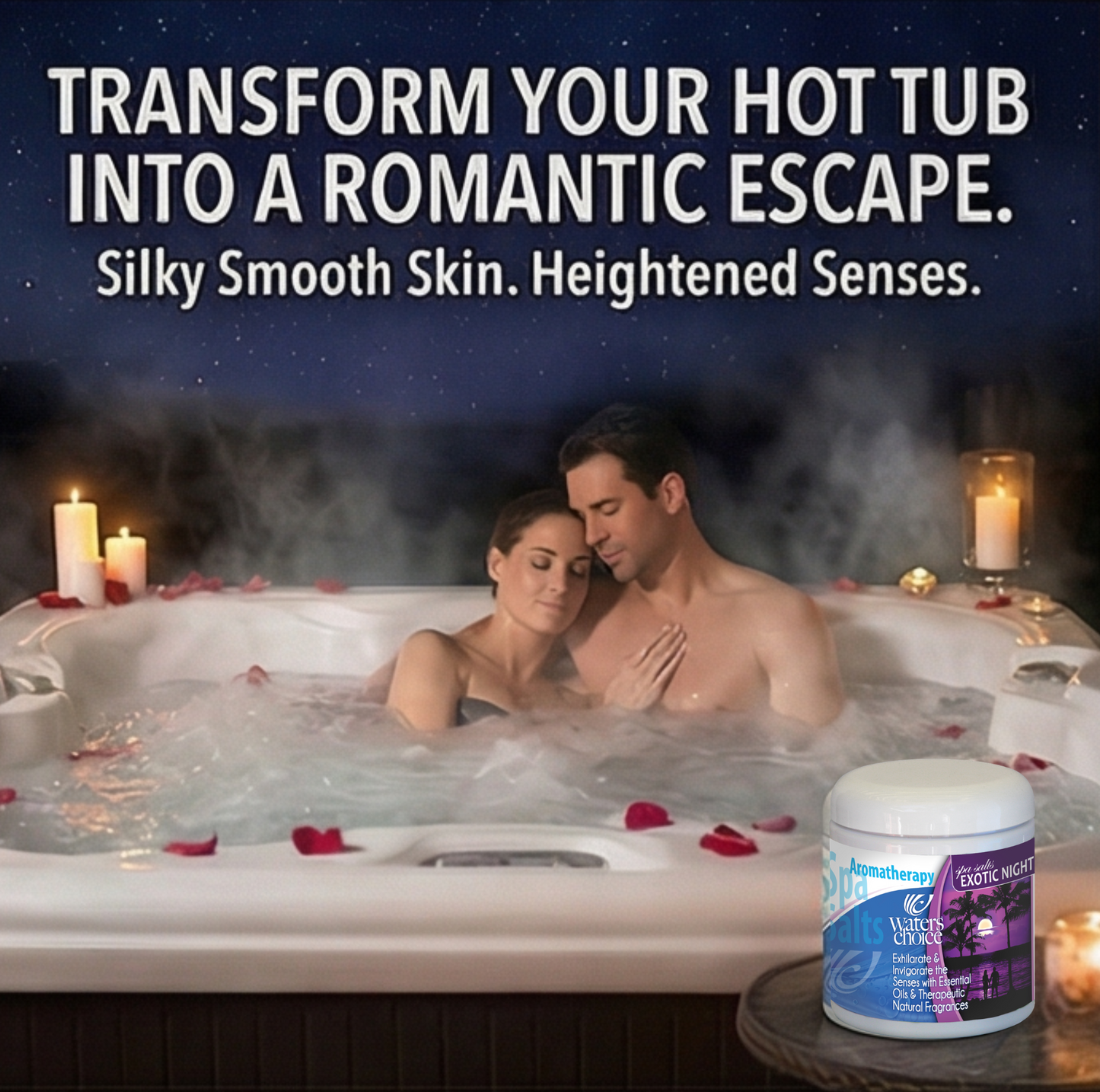Aromatherapy Spa Salt - Exotic Night