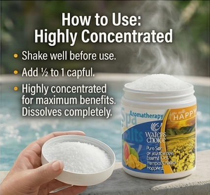 Aromatherapy Spa Salt - Happy