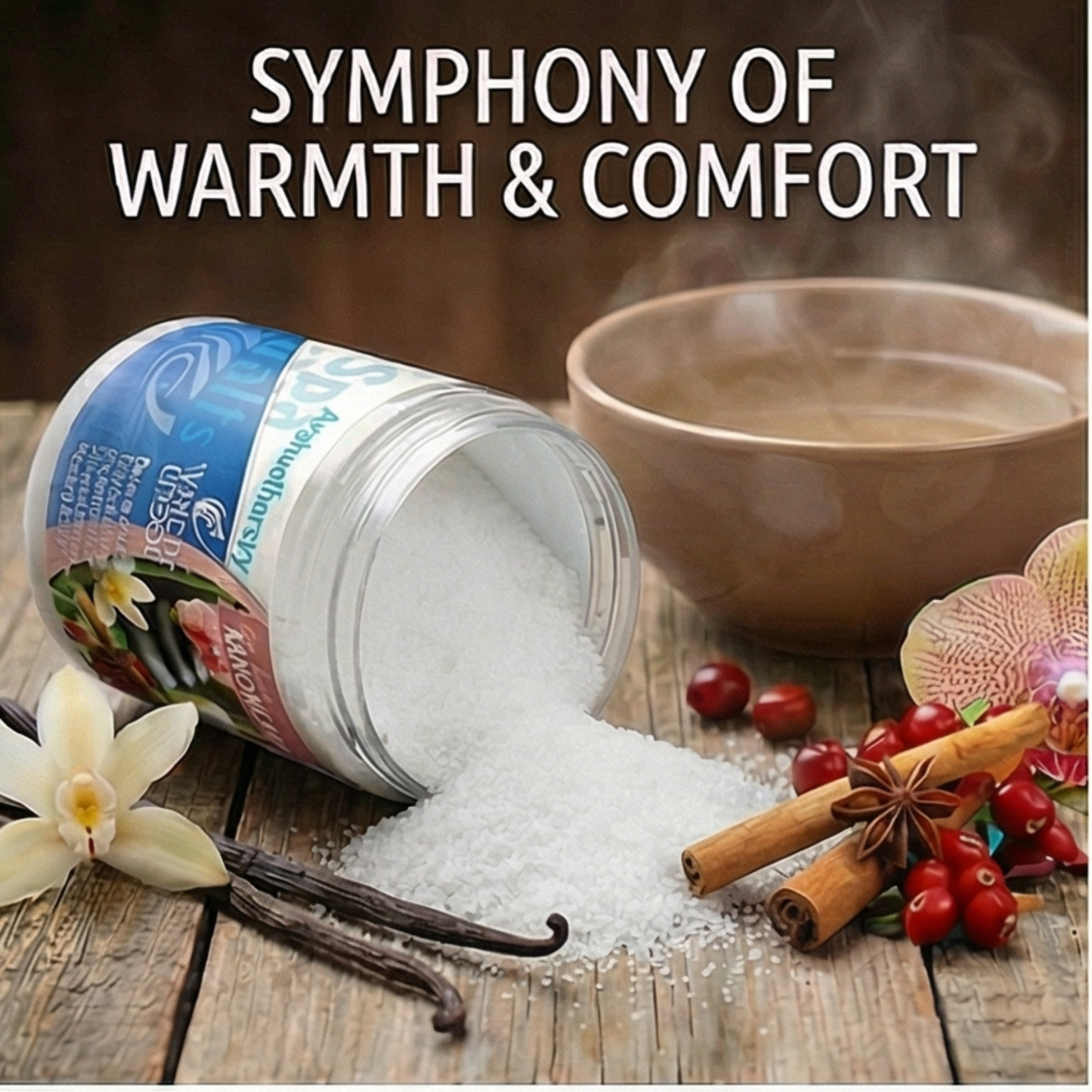 Aromatherapy Spa Salt - Tranquility