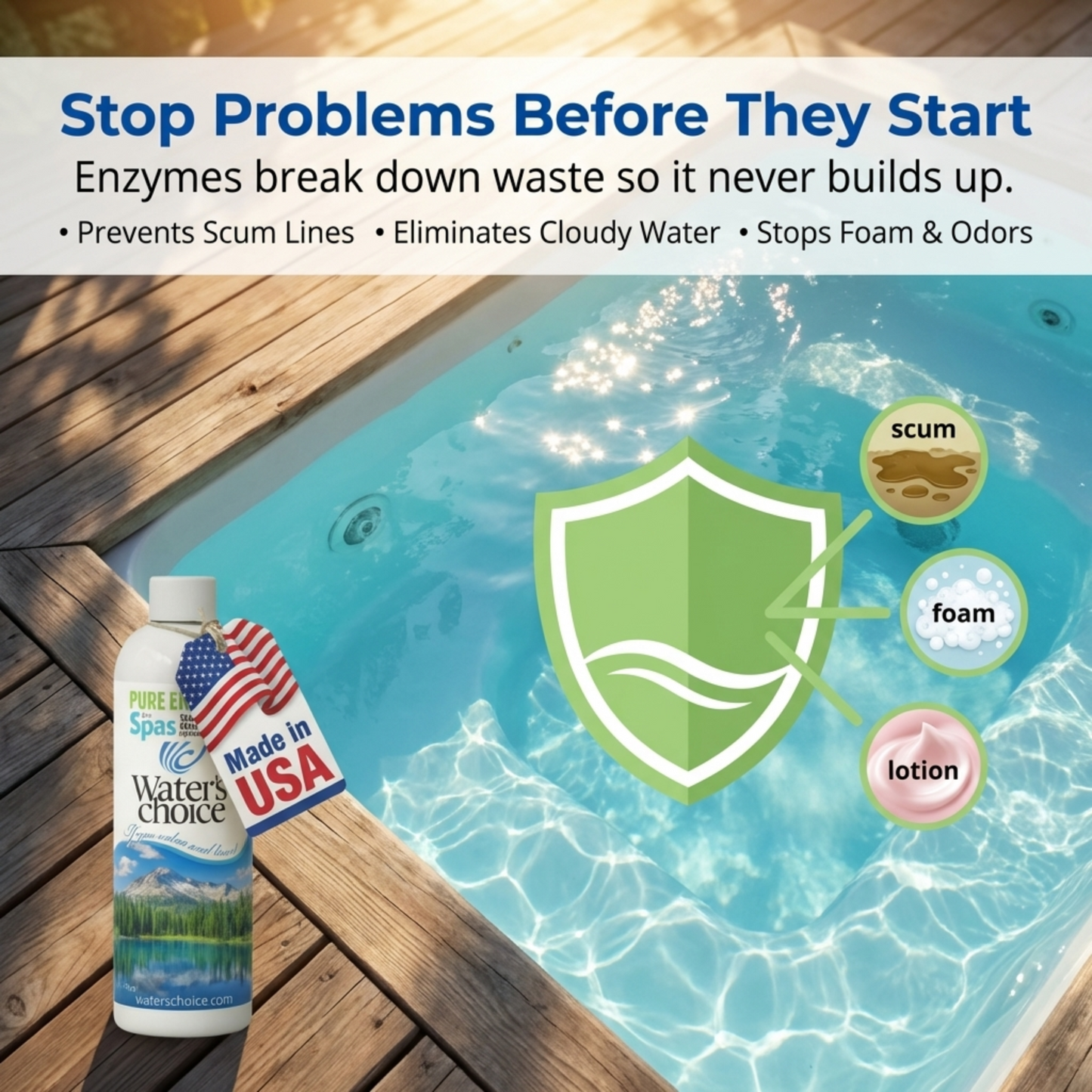 Paquete de 3 enzimas puras para SPAS - Suministro para 3 meses