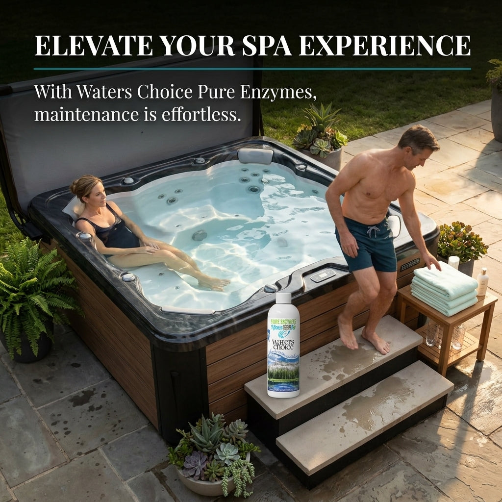 Kit de inicio para spa - Suministro para 6 meses, Sistema de desinfección ultra natural