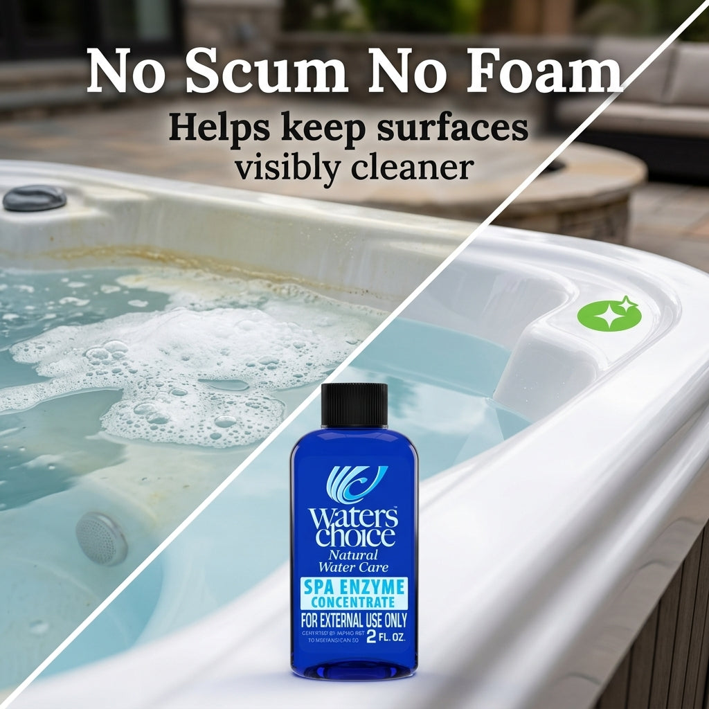 2 oz. Hot Tub Enzyme Concentrate (6 month spa supply)