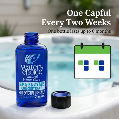 2 oz. Hot Tub Enzyme Concentrate (6 month spa supply)