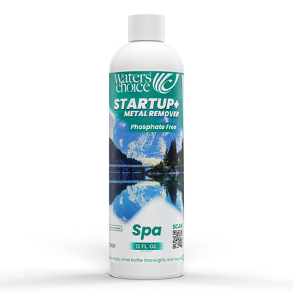 12 oz. Startup + Metal Remover for Spas