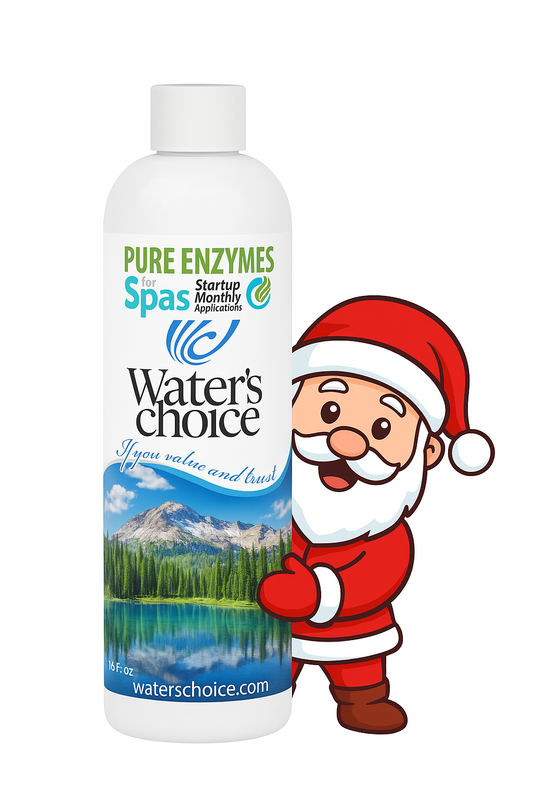 12 oz de enzimas puras para spas (tratamiento mensual)