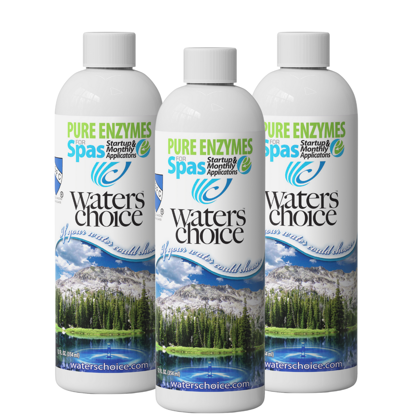 Paquete de 3 enzimas puras para SPAS - Suministro para 3 meses
