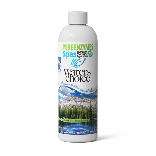 12 oz de enzimas puras para spas (tratamiento mensual)