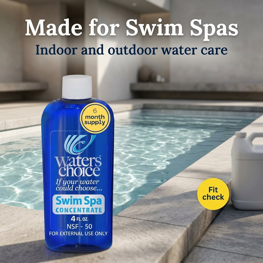 4 oz. SWIM SPA Enzyme Concentrate (weekly application) *NOT for regular hot tubs