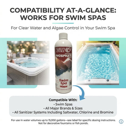 Removedor de fosfatos de 355 ml para piscinas y spas