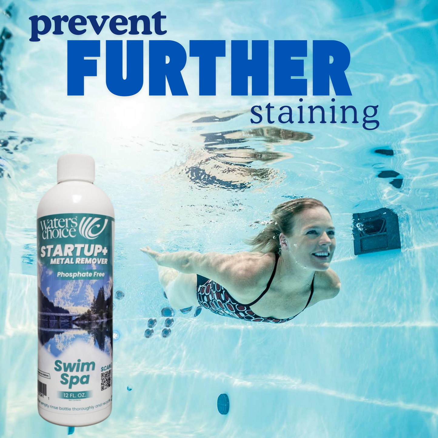 12 oz. Startup + Metal Remover for SWIM Spa