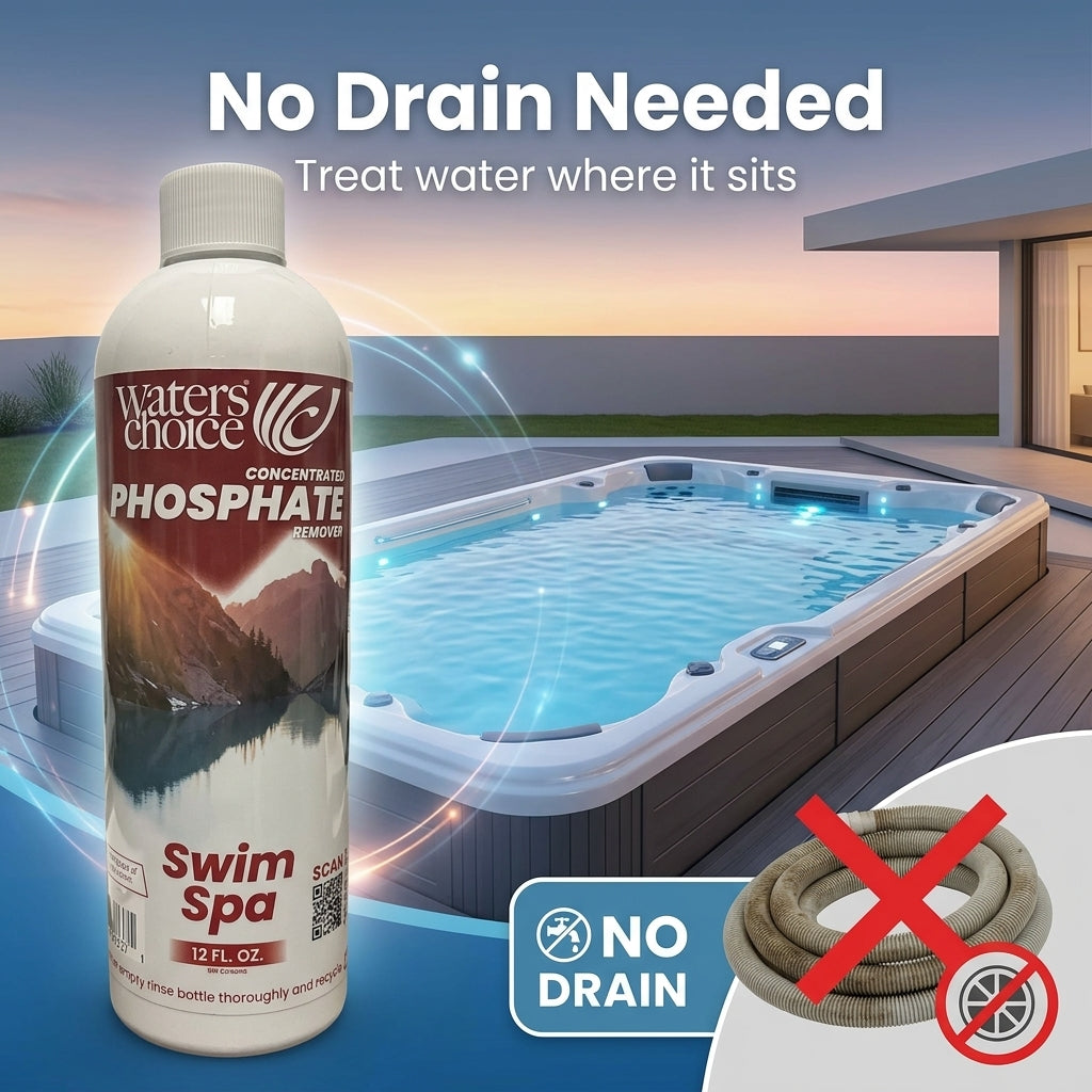 Removedor de fosfatos de 355 ml para piscinas y spas