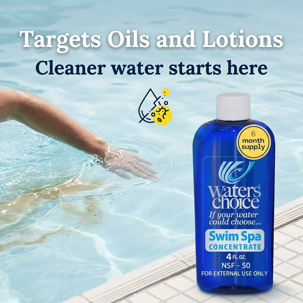 4 oz. SWIM SPA Enzyme Concentrate (weekly application) *NOT for regular hot tubs