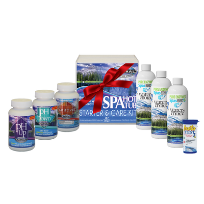 Kit de inicio para spa - Suministro para 3 meses, Sistema de desinfección ultra natural