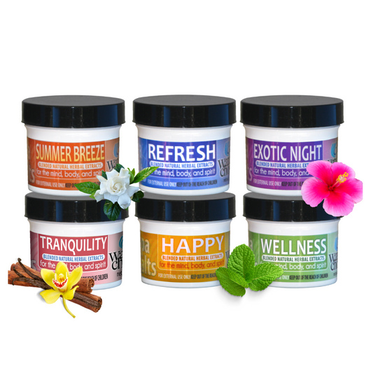 Aromatherapy Spa Salts - Sample Pack