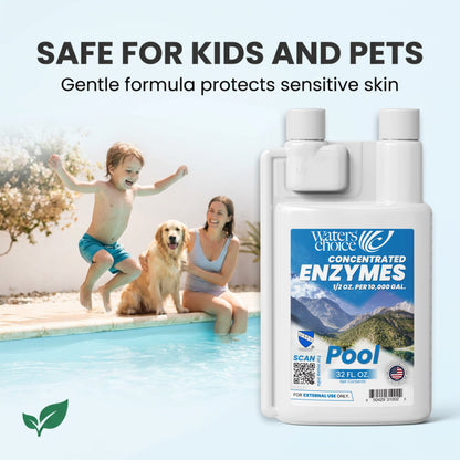 Concentrado de enzimas para piscinas de 16 oz